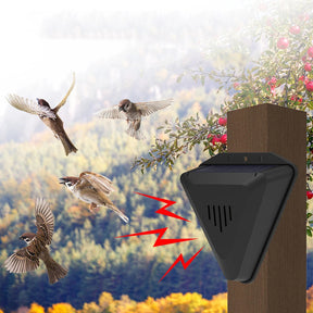 Alarme Solar Repelente de Pássaros Impermeavel - SolarSafe