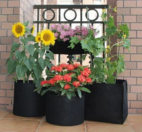 Canteiro De Plantas Suspenso de Feltro - EcoFelt