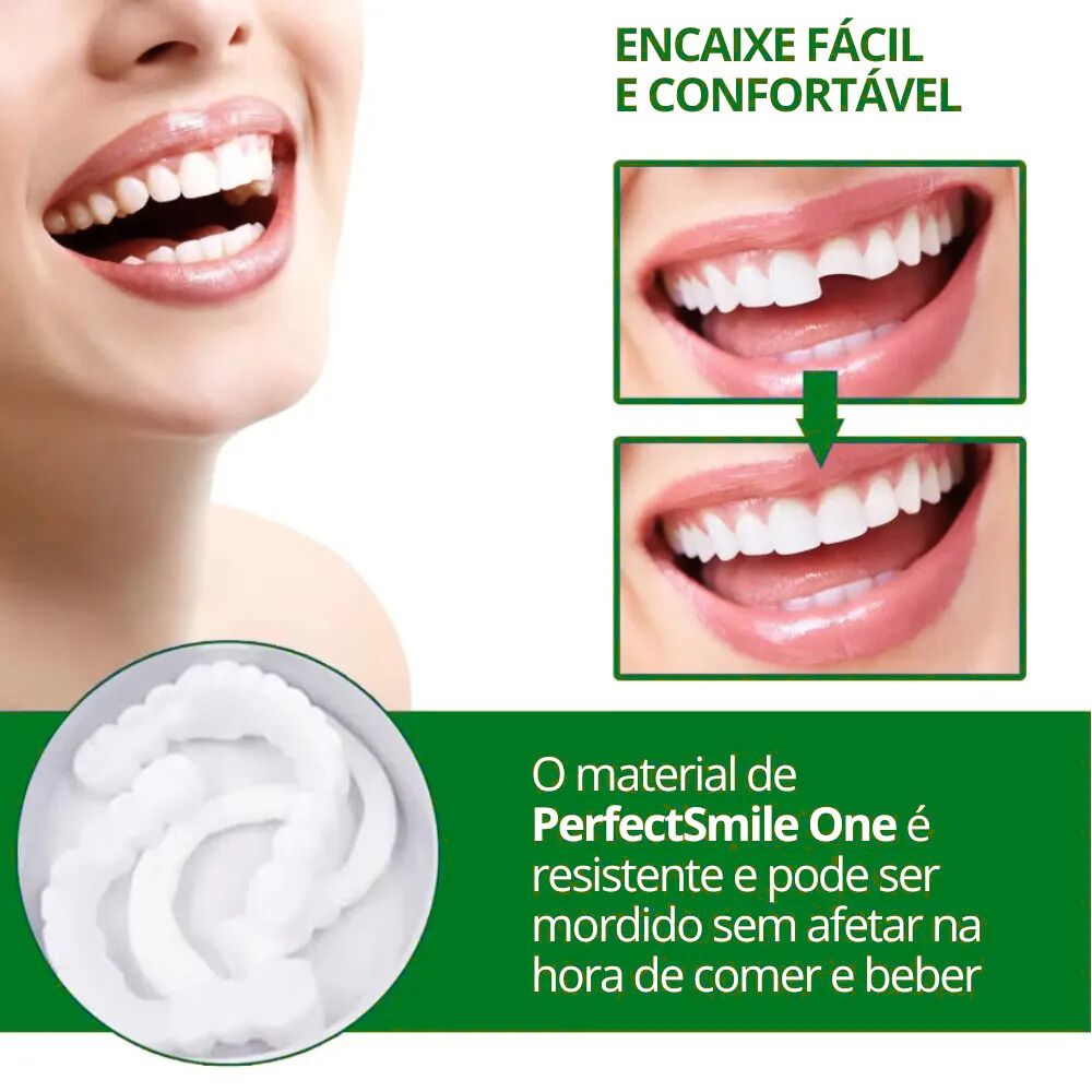 Kit com 2 Placas Dentais de Cerâmica Brancas – PARA TODAS ARCARIAS – Sorriso Perfeito com Praticidade
